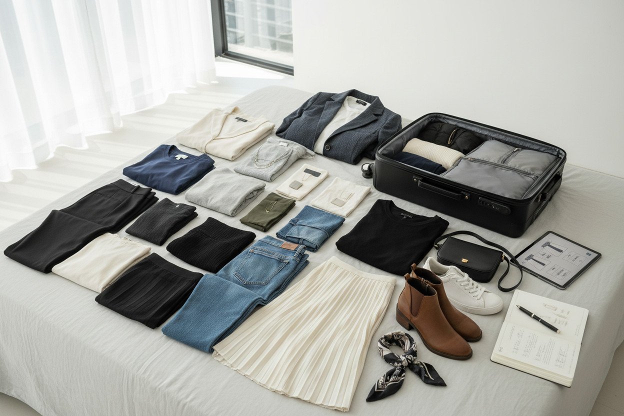 Czym jest pakowanie minimalistyczne w stylu capsule