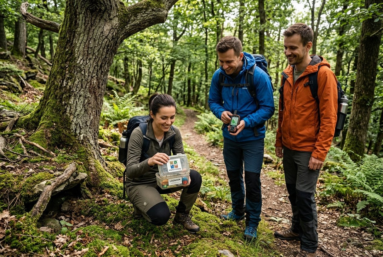 Jak działa GPS gra terenowa i czym jest skrzynka geocaching