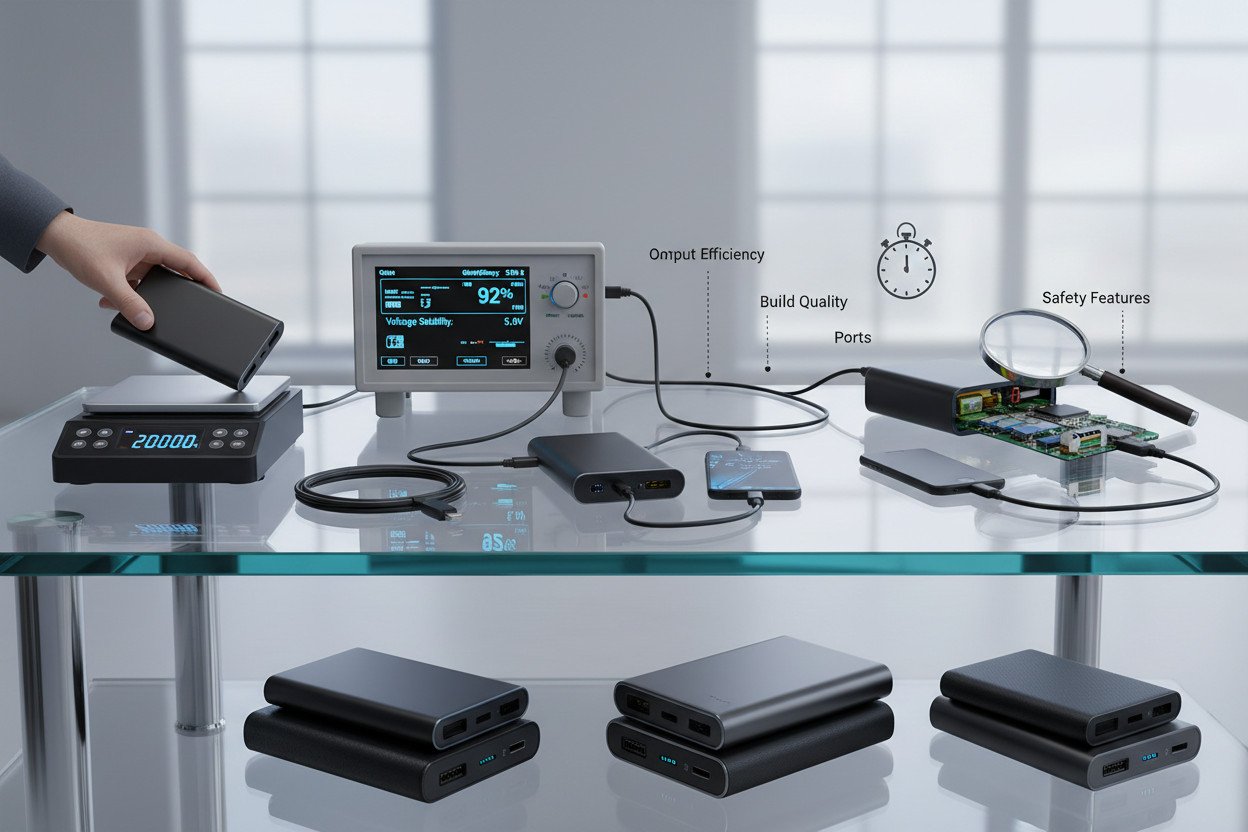 Jak oceniamy powerbanki — kryteria wyboru do rankingu