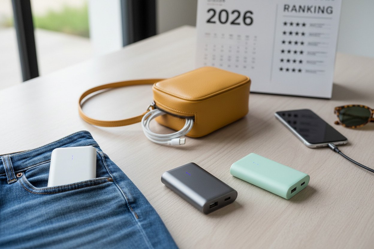 Lekkie powerbanki USB-C — do kieszeni i małych toreb