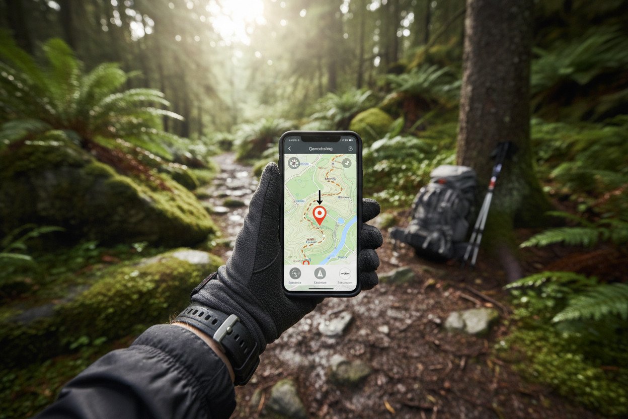 Nawigacja GPS w terenie — aplikacja i pierwsze kroki