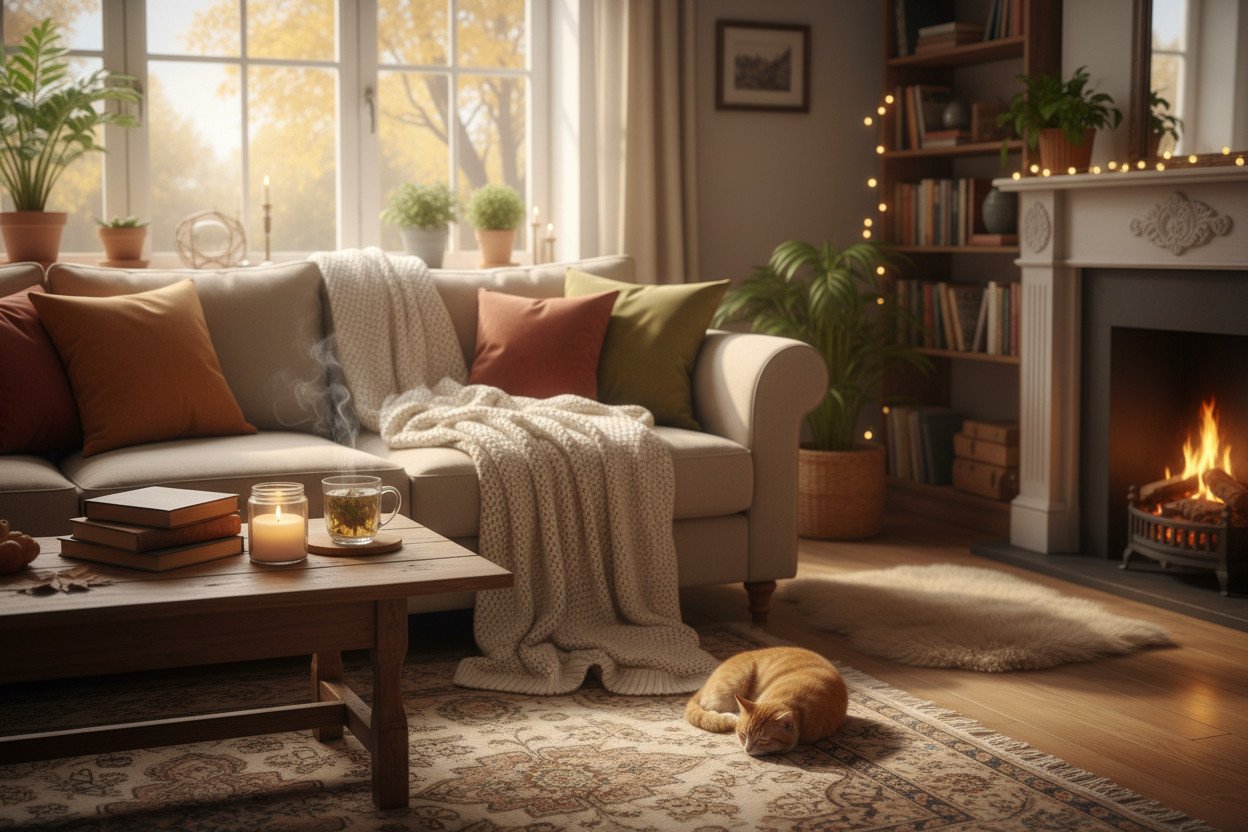 Przytulność w domu jako fundament codziennego hygge