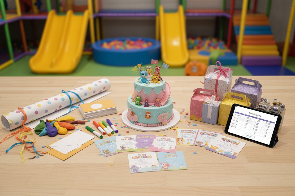 Zaproszenia, dekoracje i torty — logistyka przed imprezą